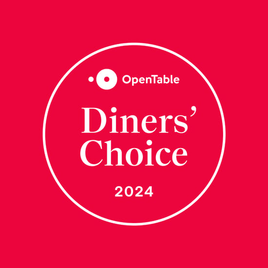 OpenTable Diners’ Choice badge, 2024